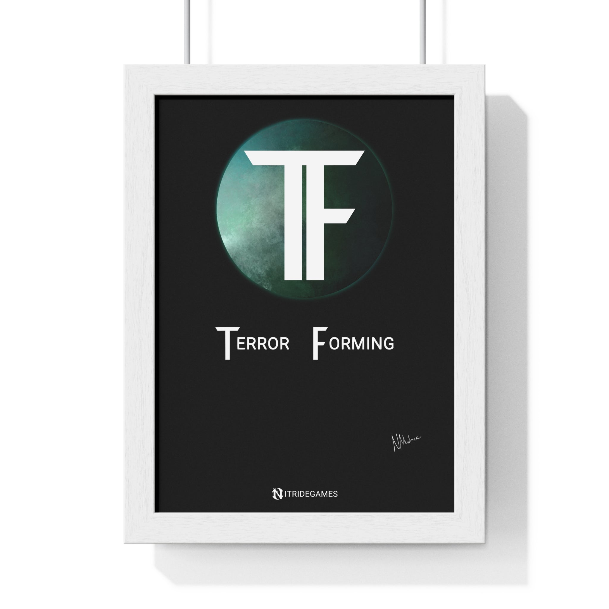 Terror Forming Framed Poster