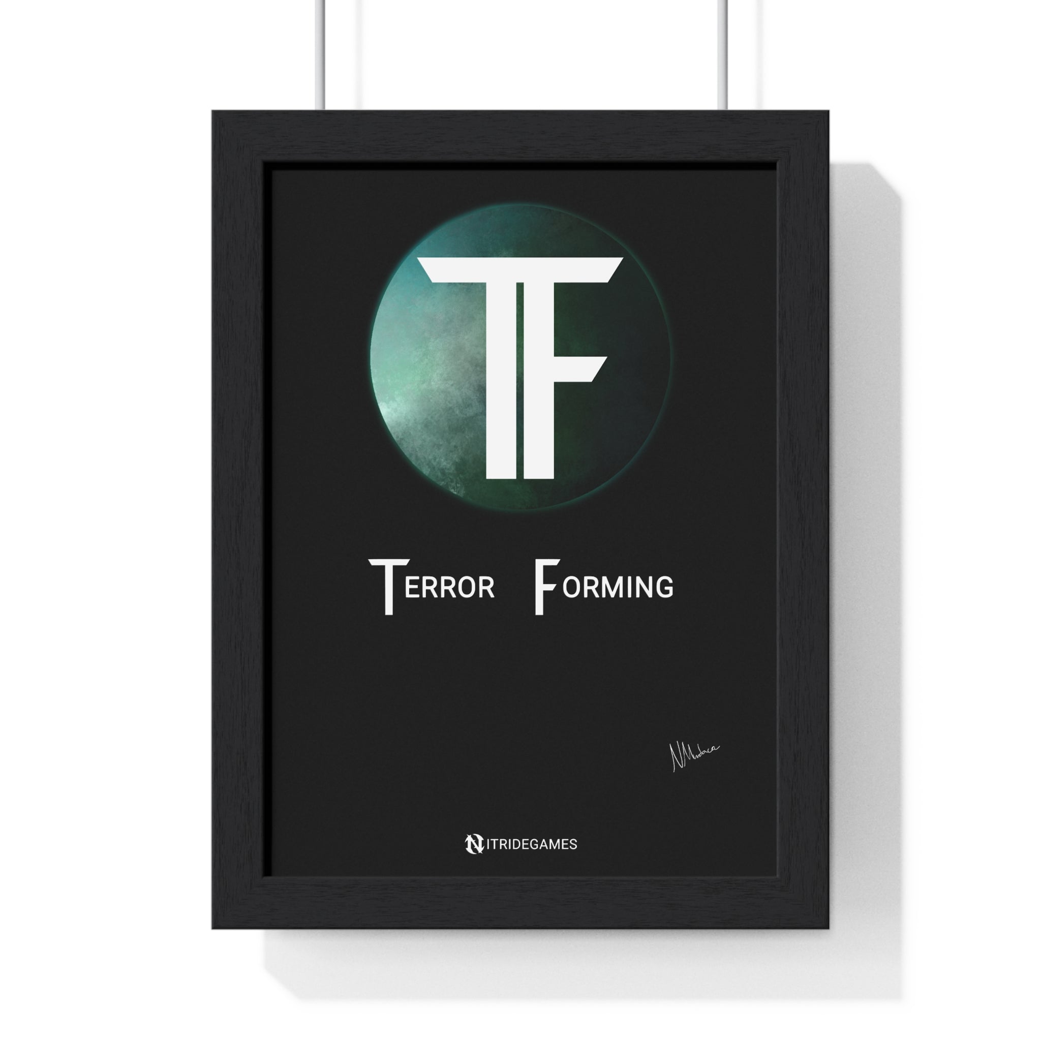 Terror Forming Framed Poster